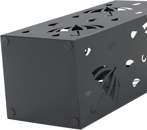 STOJAK NA PARASOLE metal Woltu szary