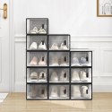 Szafka na buty MODUŁOWA Woltu 25 x 18,5 x 35,5 cm przezroczysty 12 PUDEŁEK