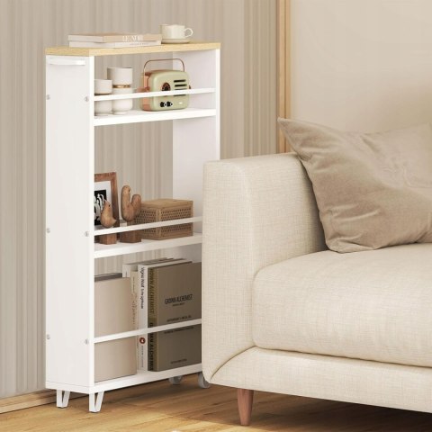 Wózek Kuchenny do serwowania 3 Poziomy Półka wnękowa 47 x 80 x 13 cm