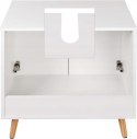 SZAFKA PODUMYWALKOWA szafka łazienkowa z 2 drzwiczkami 60x40x60,5 cm, biała