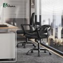 ERGONOMICZNE KRZESŁO BIUROWE klihome czarne