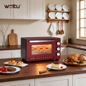MINI PIEKARNIK WOLTU 28 l, piec do pizzy 1600 W, 100-230 °C