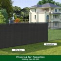 OSŁONA OGRODZENIOWA ekran zaciemniający 1 x 10 m 280 g/m² HDPE WOLTU