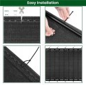 OSŁONA OGRODZENIOWA ekran zaciemniający 1 x 10 m 280 g/m² HDPE WOLTU