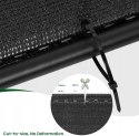 OSŁONA OGRODZENIOWA ekran zaciemniający 1 x 10 m 280 g/m² HDPE WOLTU