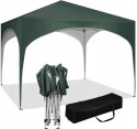PAWILON OGRODOWY WOLTU Pop-Up, wodoodporny Oxford, 3x3 m, zielony