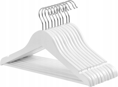 DREWNIANE WIESZAKI DLA DZIECI ZESTAW 10 SZT MODEL CRW006W02
