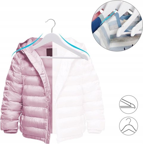 DREWNIANE WIESZAKI DLA DZIECI ZESTAW 10 SZT MODEL CRW006W02