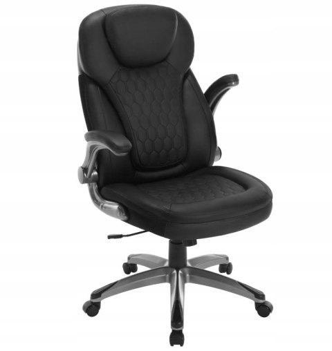 FOTEL KRZESŁO ERGONOMICZNE BIUROWE GAMINGOWE WOLTU CZARNY