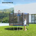 Osłona trampoliny na sprężyny kolorowa pokrowiec Songmics Ø 366 cm
