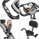 ROWER TRENINGOWY stacjonarny 70x41x113 cm Czarny-Szary