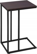 Stolik kawowy Woltu prostokątny 45 x 25 x 63,5cm ciemny buk