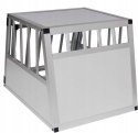 Transporter dla psa Eugad biały, srebrny S/M 69 cm x 54 cm 51 cm
