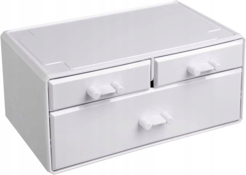 ORGANIZER SORTER NA KOSMETYKI BIŻUTERIĘ BIAŁY ORGANIZER SORTER NA KOSMETYKI BIŻUTERIĘ BIAŁY